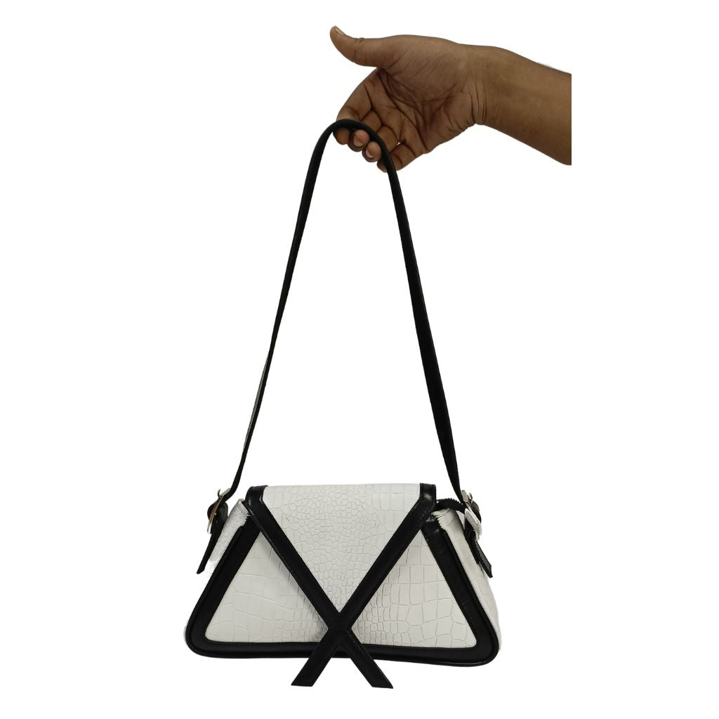 Exquisite Crocodile Leather Handbag