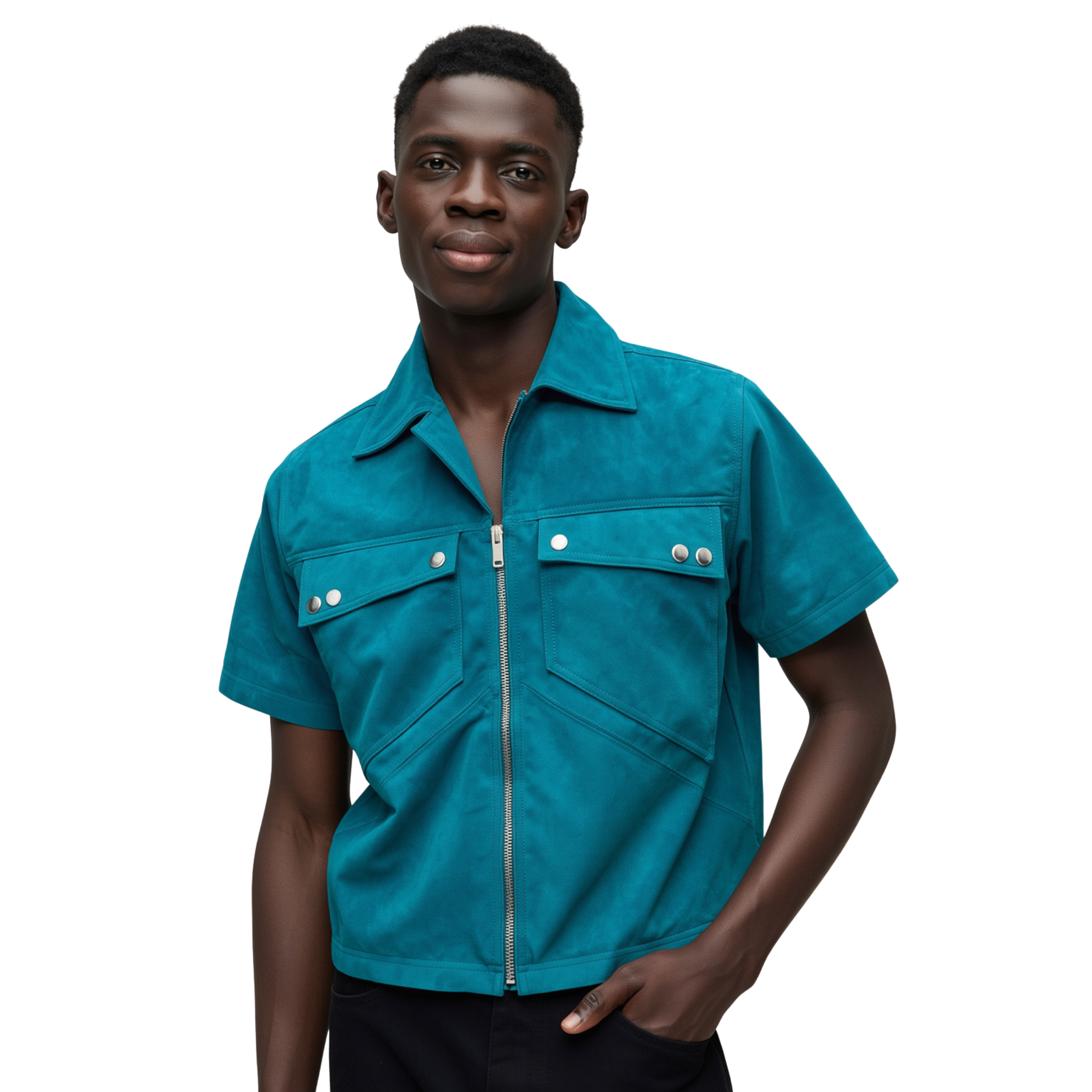 Suede Leather Shirt