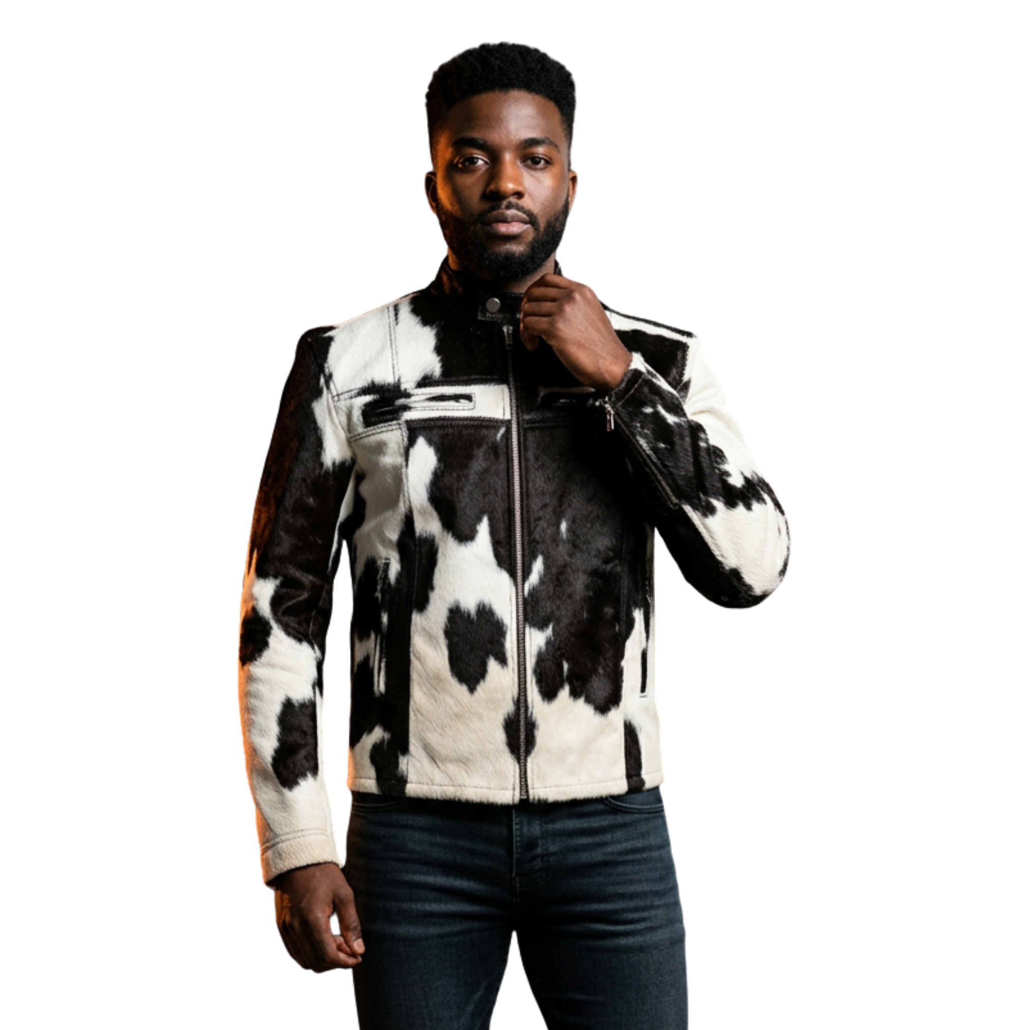 Hairon Hide Leather Jacket