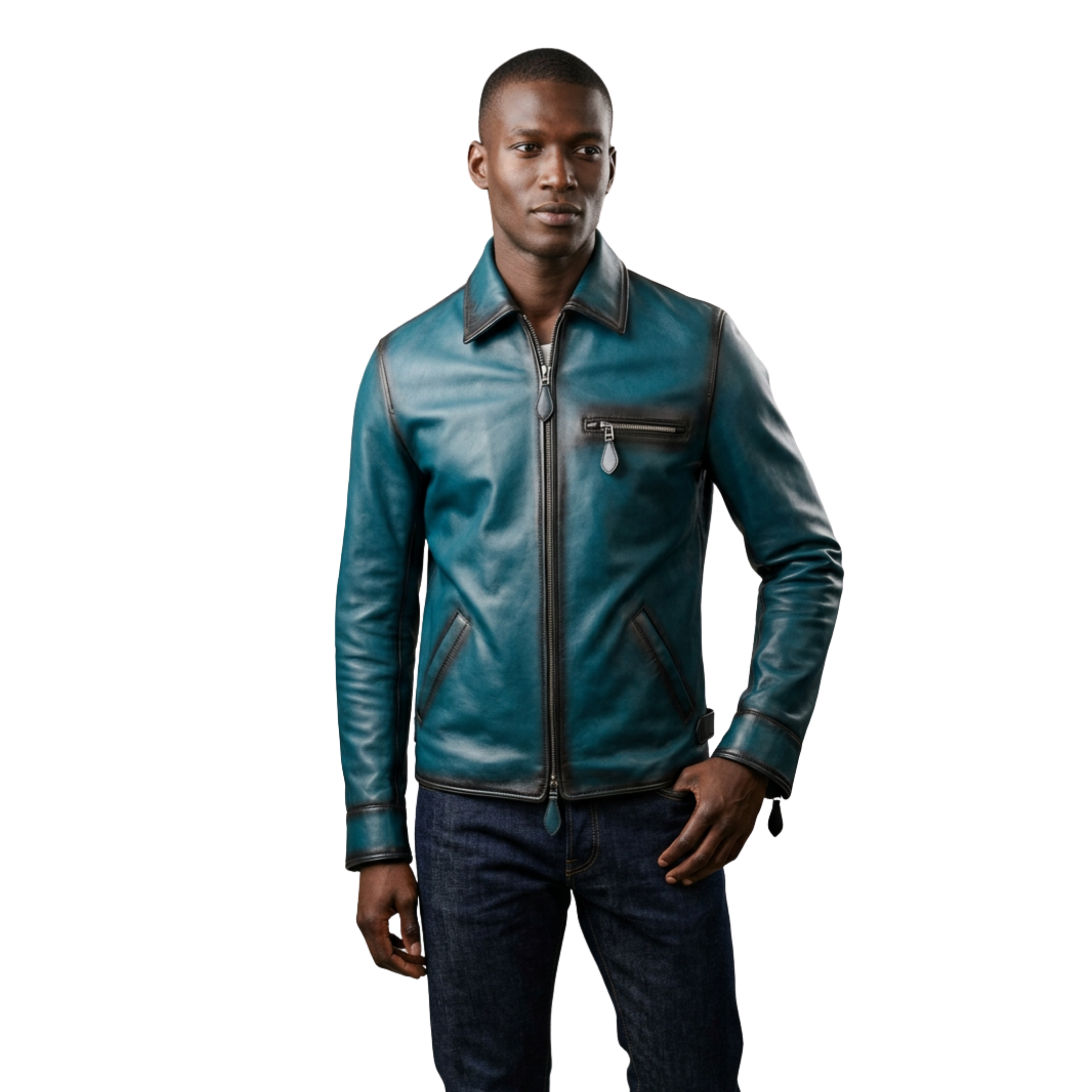 Pine Leather Jacket