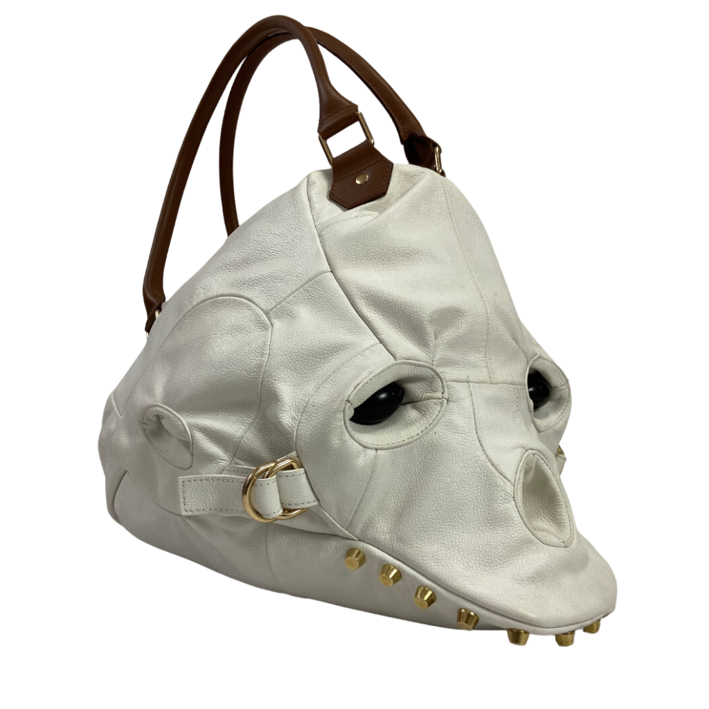 Leather Skull Bag