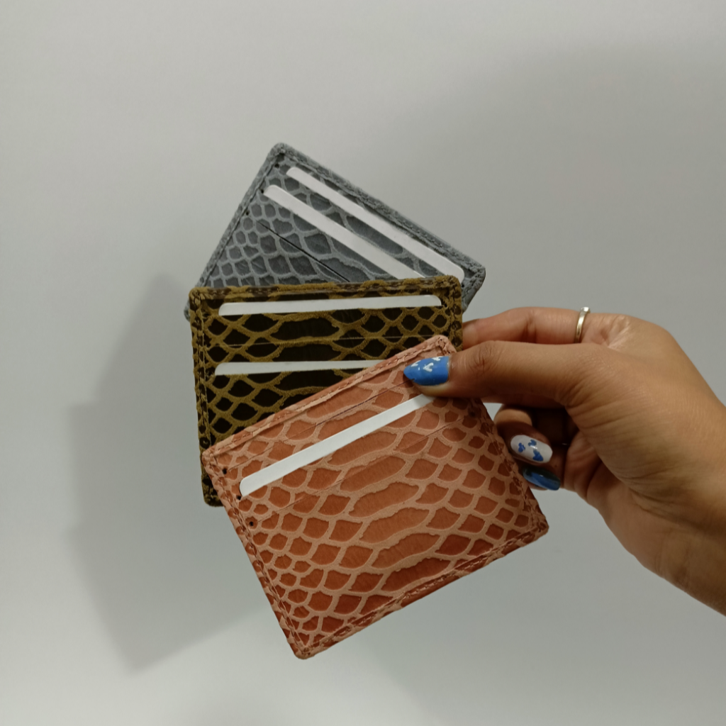 Snake Foil Printed Card Holder